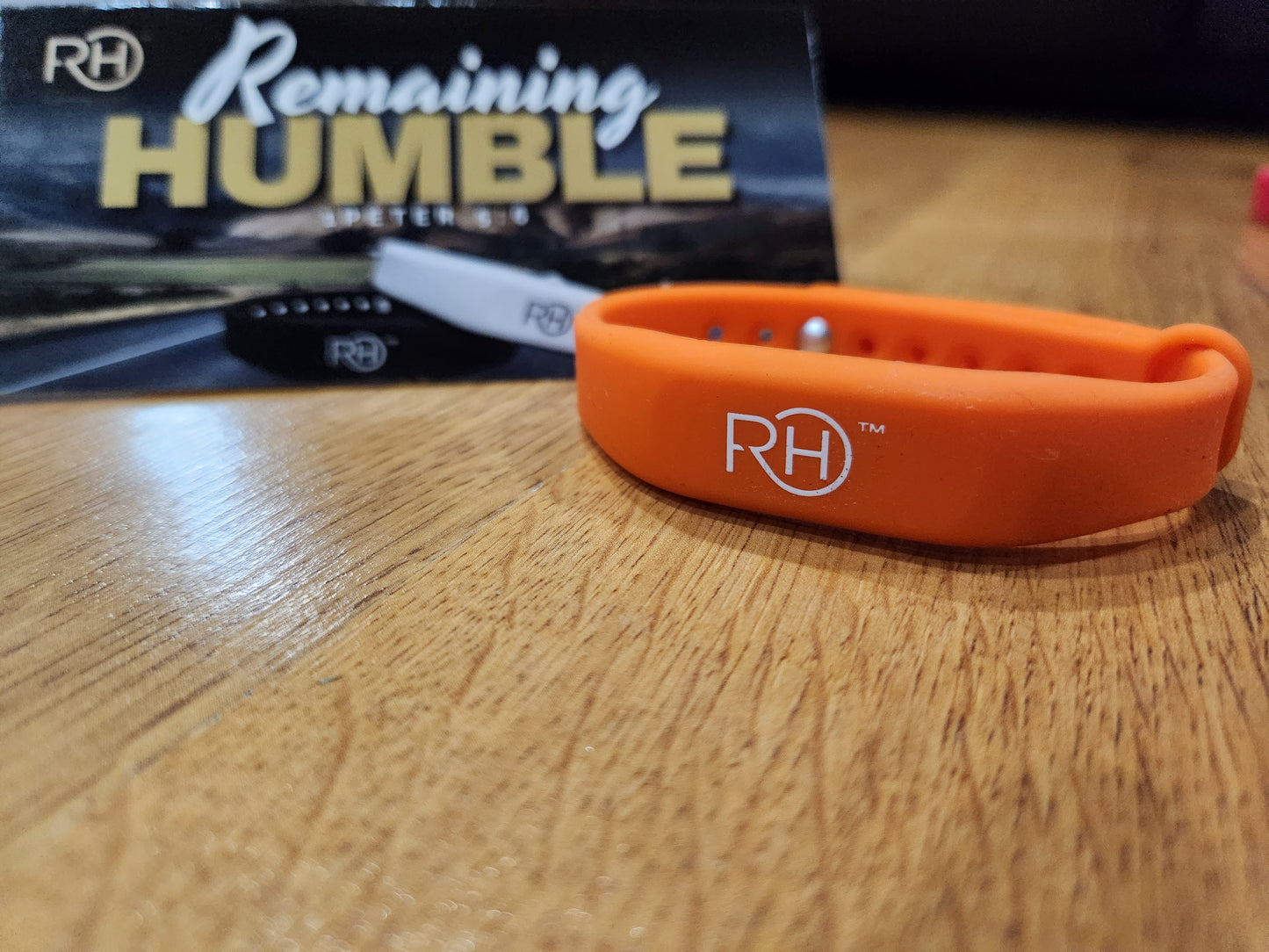 Remaining Humble Orange Bracelet